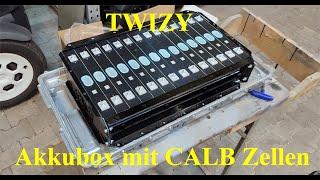 TWIZY Akkubox mit CALB Zellen