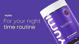 Supliment alimentar Bedtime Jeleuri, Yumi Nutrition