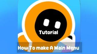 Julian Editor Tutorial: How to Make A Main Menu