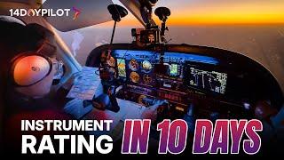 Junita’s journey in 10-Day accelerated Instrument Rating | Passed her checkride