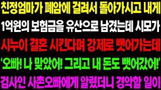 (실화사연) 친정 엄마 목숨 값으로 시누이 결혼 시키려 한 시모에게 경악할 복수를 하는데../ 사이다 사연,  감동사연, 톡톡사연