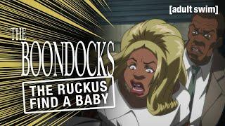 The Ruckus Family Finds a White Baby | The Boondocks | adult swim