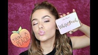 QUICK GET READY WITH ME + TOO FACED WHITE PEACH PALLET MAKEUPBYSANCHEZ