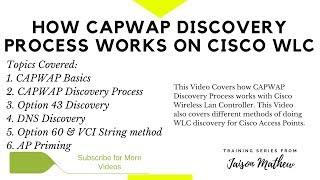 How CAPWAP Discovery Process Works on Cisco WLC