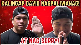 KALINGAP DAVID NAGPALIWANAG AT NAG SORRY NA SA EDCY FANS! | RP MAX VLOGS | KALINGAP RAB