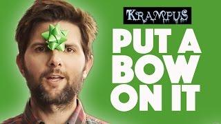 Gift Wrapping Tips With Adam Scott // Presented by BuzzFeed & Krampus