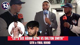 "LET'S SEE ADAM AZIM VS DALTON SMITH" SPENCER FEARON | FIGHT NIGHT AZIM VS DAVIES