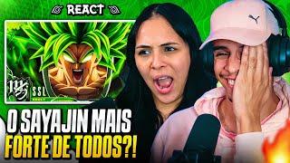 M4RKIM: Broly (Dragon Ball Super) - Super Saiyajin Lendário | [Casal Jounin React] 