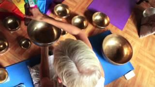 Sound Healing with Tibetan Singing Bowls at Bahay Kalipay