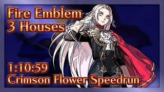 Fire Emblem Three Houses - Crimson Flower Speedrun - 1:10:59