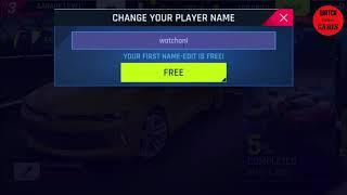 How to change Playername on asphalt 9