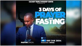 DAY 3 OF 3 DAYS OF PRAYER & FASTING - Gusenga Dufashijwe N'umwuka Wera ll With Pastor Simon