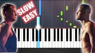 Imagine Dragons - Believer - SLOW EASY Piano Tutorial by PlutaX