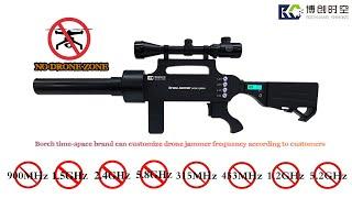 UAV jammer Prohibit drone signal JAMMER test defender gun jammer meaning