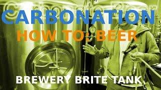 CARBONATE BEER, Craft Beer Brite Tank, How To