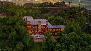 $8.8M - Mountain Modern Architecture In Private Deer Crest - Park City, Utah