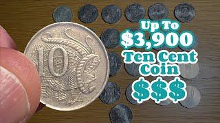 Up To $3,900 Ten Cent Coin  All The Australian 10c Coins To Look For Worth $$$ (10c Coins)