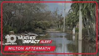 Hurricane Milton aftermath: The latest on damage reports, flooding rivers, and power outages (12PM,