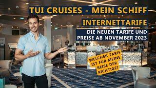 TUI Cruises | Mein Schiff | Die neuen Internettarife