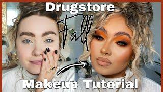 AFFORDABLE FALL FULL GLAM | Drugstore Makeup Tutorial 