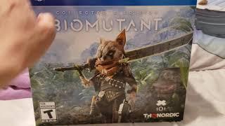 BIOMUTANT COLLECTOR'S EDITION UNBOXING!!