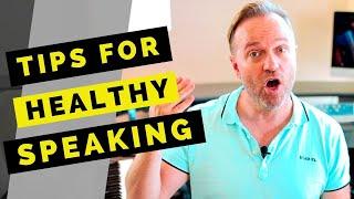 Tips for Healthy Speaking (3 STEPS TO IMPROVE YOUR VOCAL STAMINA!)