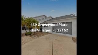 439 Grovewood Place The Villages FL 32162 | 3 Bedroom Home For Sale