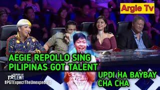 Mr ARGIE REPOLLO sing in Pilipinas Got Talent Updi Ha Baybay