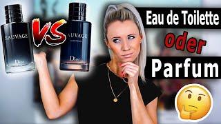 Dior Sauvage Eau de Toilette vs. Eau de Parfum - DER Vergleich | Angelina Patchouli