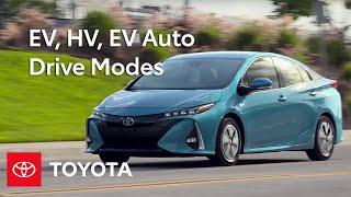 Toyota How-To: 2017 Prius Prime – EV, HV, EV Auto Drive Modes | Toyota