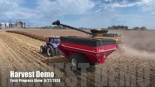 2024 Farm Progress Show: Must-See Harvest & Tillage Demos | Day 1 Highlights in Boone, IA