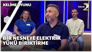 Bir nesneye elektrik yükü biriktirme | Kelime Oyunu