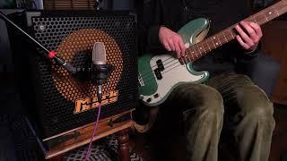 Warm Deep Low Bass tone with @MarkbassAmps  Mini CMD 151P IV Combo