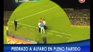 Canal 26 -Agresión a Alfaro en el Gigante