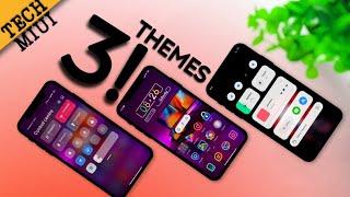 Top 3! Cool Animated MIUI 12.5 Themes | Miui 13 Customization | Control Centre | Xiaomi Phone