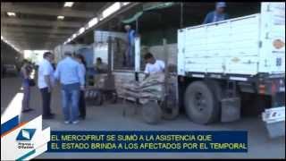 El Mercofrut y Desarrollo Social concretaron el envío de mercadería hacia el sur - Tucumán