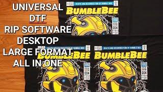 [EngSub] DTF RIP SOFTWARE UNIVERSAL DESKTOP & LARGE FORMAT ALL IN ONE