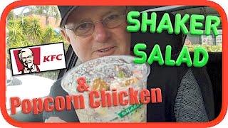 KFC Shaker Salad & Popcorn Chicken | Taste Test