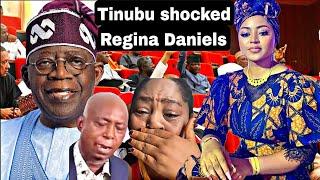 TEARS FLOWS, MAMA REGINA DANIELS IN TEARS AS TINUBU SHOCKED REGINA DANIELS WITH THIS IN ASO-ROCK