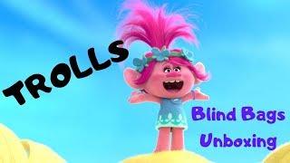 Trolls series 6 Unboxing with a Sock puppet