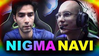 NIGMA vs NAVI - AMAZING GAME - PLAYOFFS - CLAVISION SNOW RUYI 2024 DOTA 2