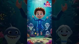 Baby Shark doo doo  | CocoBerry TV Nursery Rhymes & Kids Songs #shorts #toddlersongs #cocomelon #fy