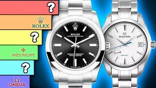 Ranking Top Luxury Watch Brands from BEST to WORST (22 Watches!)