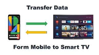 How to transfer files from phone to smart TV | share video, image from Mobile to TV