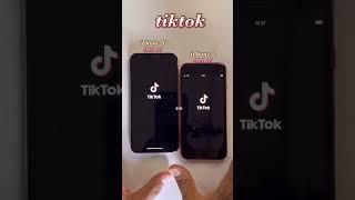 iPhone x vs iPhone 8 open tiktok