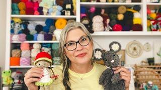 Mama Made Minis Maeve Mouse | Lulu’s Crochet Dolls