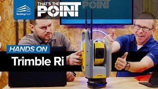 That's The Point - Hands On The Trimble Ri