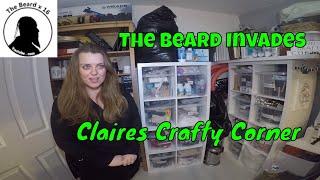 The Beard Invades Claires Crafty Corner