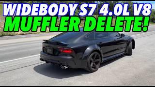 2017 Audi S7 Widebody 4.0L Twin Turbo V8 w/ MUFFLER DELETE!