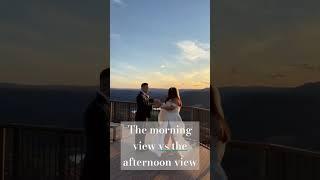 Wedding Morning views vs Afternoon views #wedding #fyp #dance #epic #bride #firstvlog